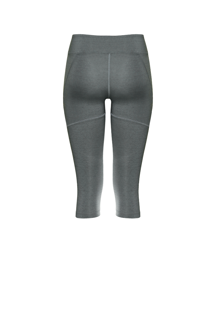 JULIE Legging 3/4 en Fumée