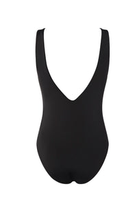 LEA V-Plunge One Piece Black - Factory Sale