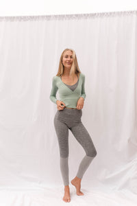 LAGOM Long Sleeved Top in Mint