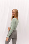 LAGOM Long Sleeved Top in Mint