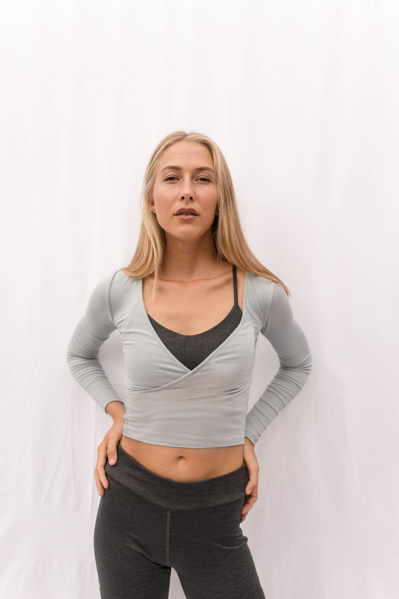 LAGOM Long Sleeved Top in Mist