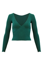 LAGOM Long Sleeved Top in Teal