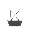 LENA Sports Bralette in Charcoal - Factory Sale