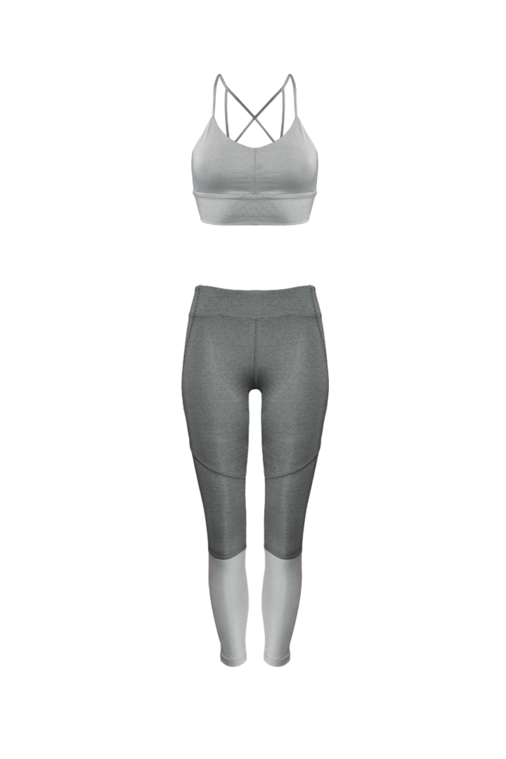 LENA Seamless Bralette in Cloud - Factory Sale