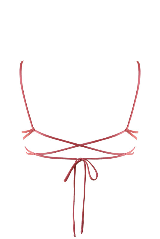 MANU Bikini Top Dusty Rose