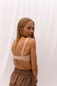 MILOU Scooped Bralette in Ecru