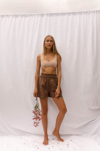 MILOU Scooped Bralette in Ecru