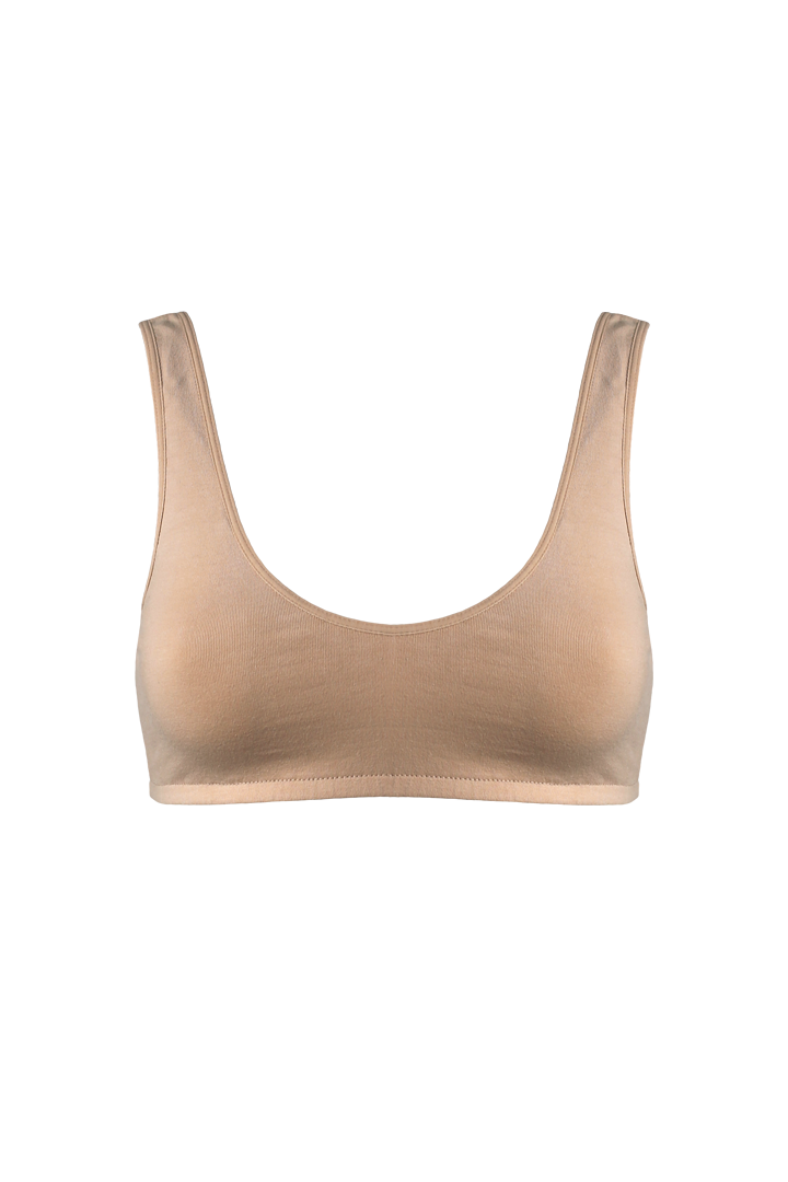 MILOU Scooped Bralette in Ecru