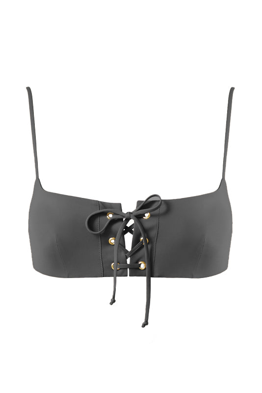 MIRA Bikini Top in Graphite