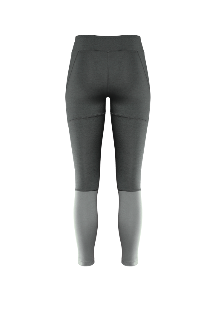 MITSOS Coated Leggings in Smoke & Charcoal (Factory Sale)