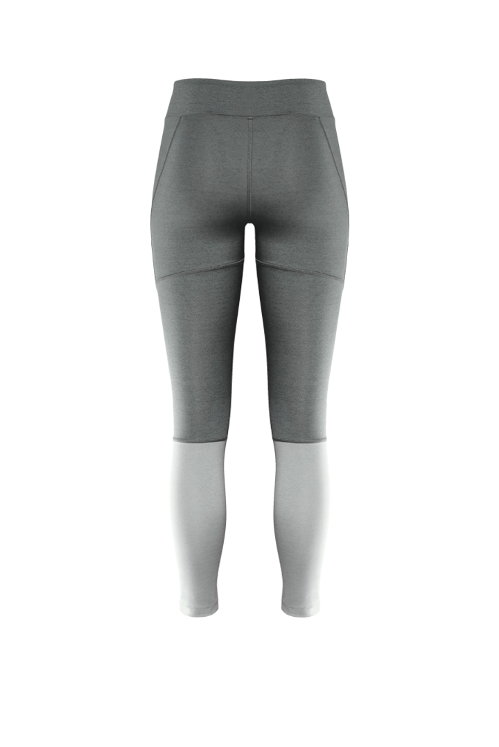 MITSOS Coated Leggings in Cloud & Smoke - Factory Sale