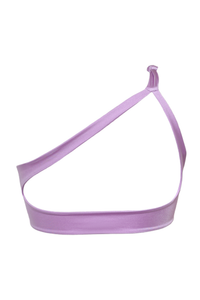 Reggiseno bikini NAYA in lavanda metallizzata