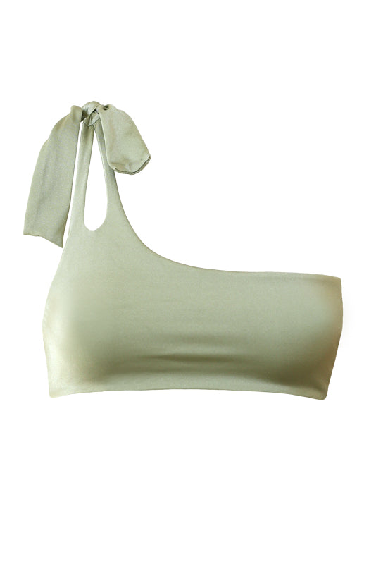 Reggiseno bikini NAYA in muschio metallizzato