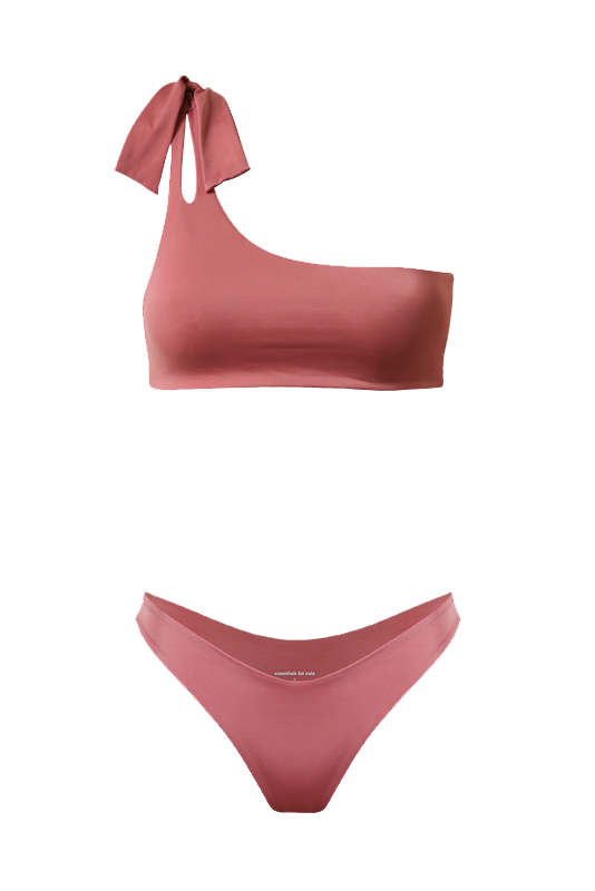 NAYA Bikini Top in Dusty Rose