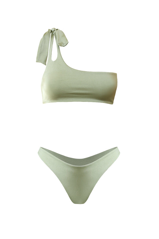 Reggiseno bikini NAYA in muschio metallizzato