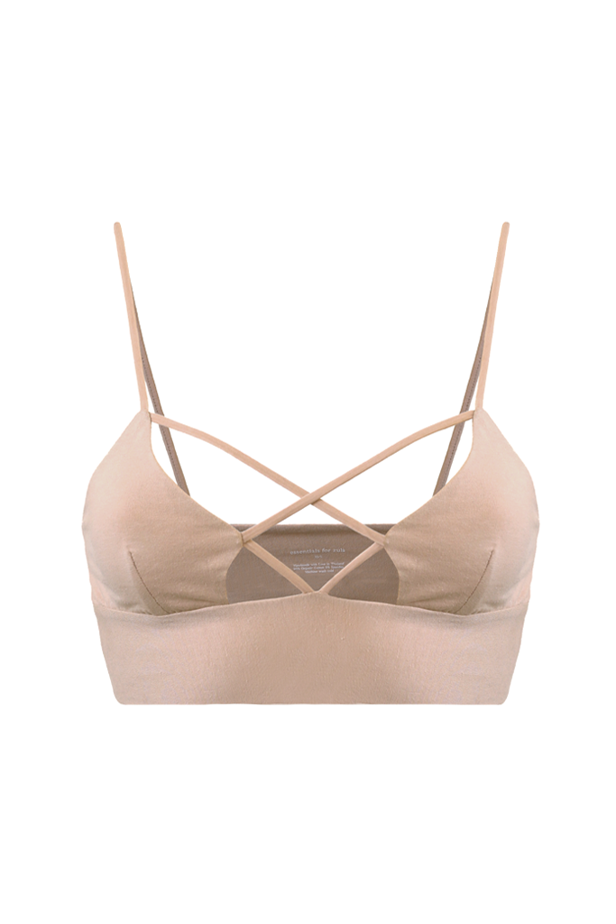 OLYMPIA Bralette in Ecru