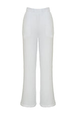ONDINE Gauze Trousers in White
