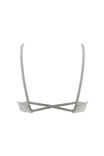 SYLVIA Bralette in Grey - Factory Sale