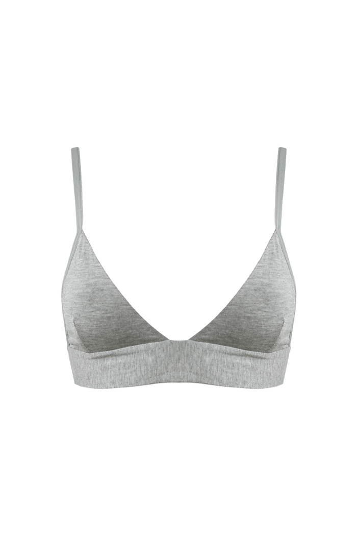 SYLVIA Bralette in Grey