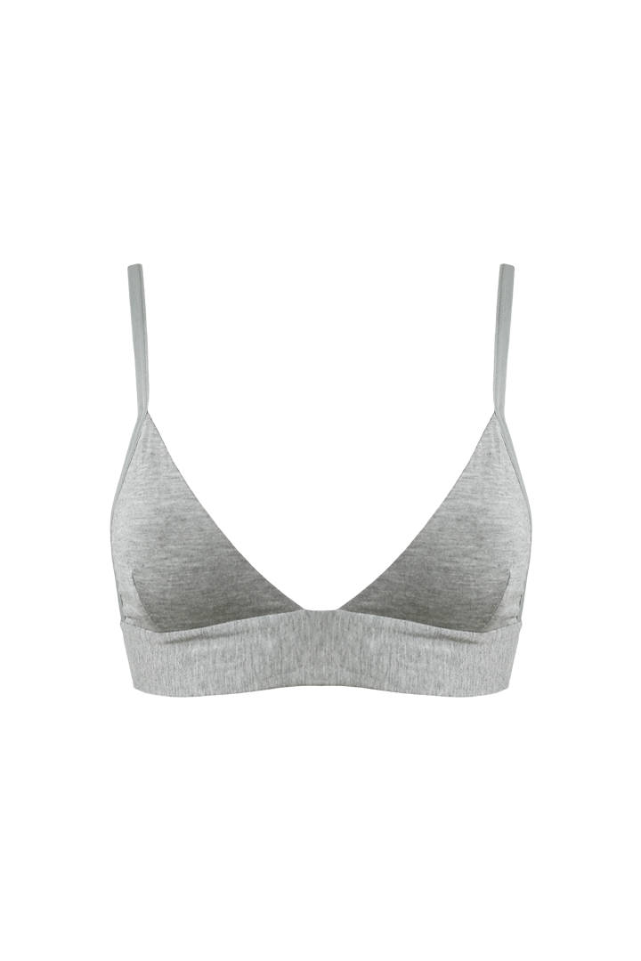 SYLVIA Bralette in Grey - Factory Sale