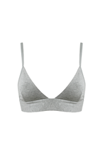 SYLVIA Bralette in Grey - Factory Sale