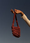 WILLOW Crochet Bag in Dusty Rose