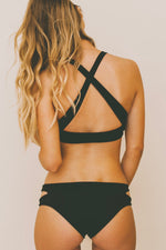 CUT-OUT Bottoms Black