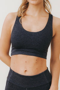 Reggiseno a triangolo AGNES color carbone
