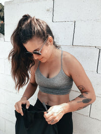 LENA Seamless Bralette in Cloud - Factory Sale