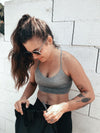 LENA Seamless Bralette in Cloud - Factory Sale