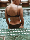 ELLI Knotted Bikini Top Black - Factory Sale