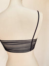 LORLE Strappy Bikini Top Black - Factory Sale