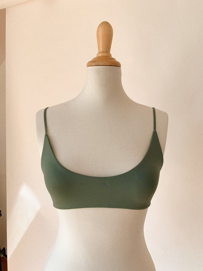 LORLE Strappy Bikini Top Safari - Factory Sale