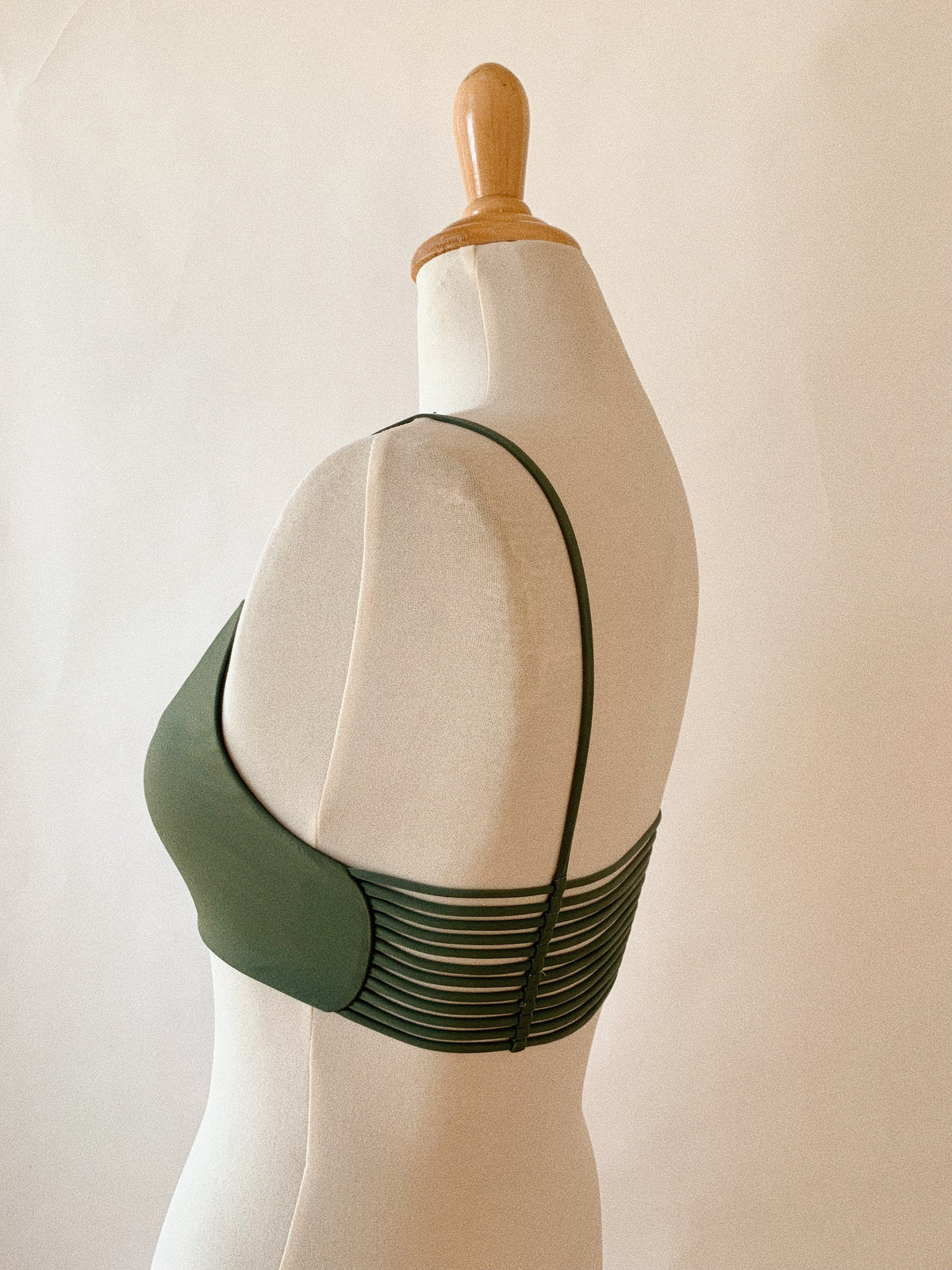LORLE Strappy Bikini Top Safari - Factory Sale