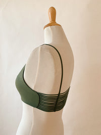 LORLE Strappy Bikini Top Safari - Factory Sale