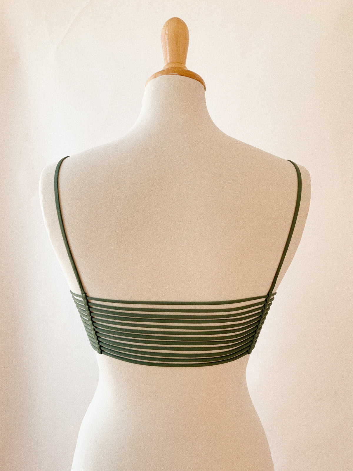 LORLE Strappy Bikini Top Safari - Factory Sale