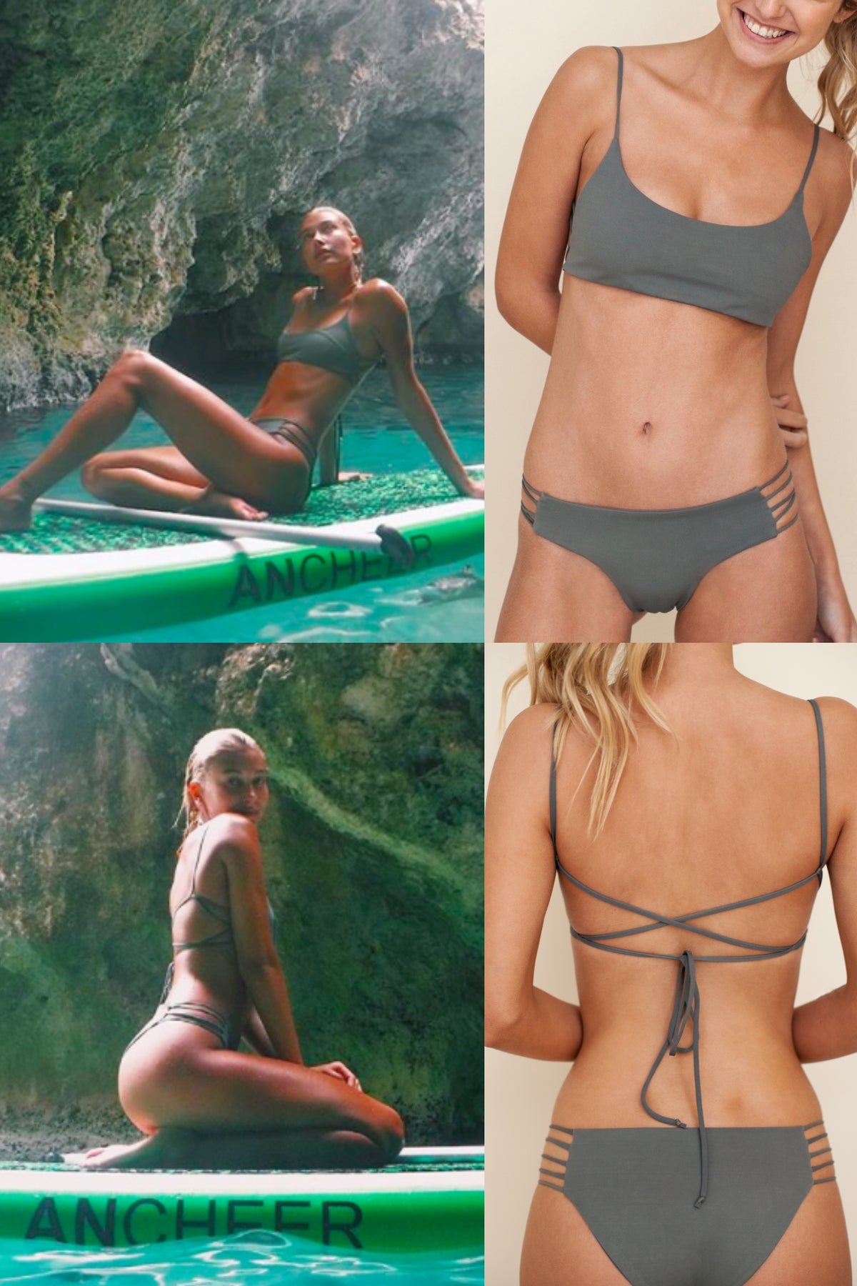 Reggiseno bikini MANU blu navy