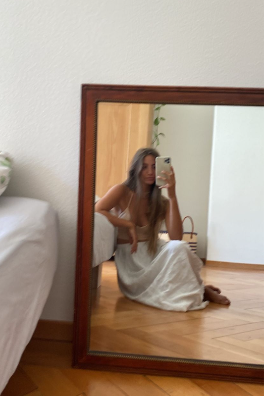 OCTAVIA Bralette in Ecru